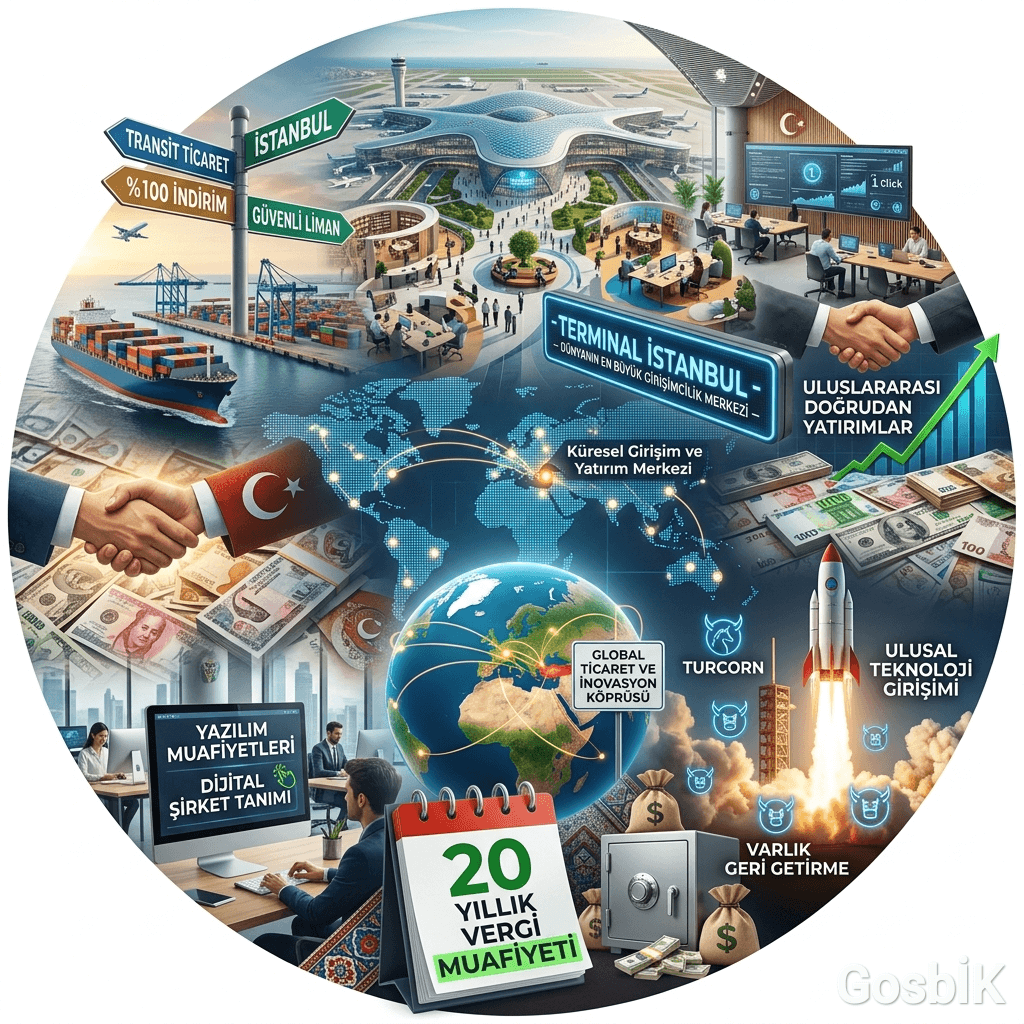 Türkiye Küresel Yatırım Üssü Oluyor: 20 Yıllık Vergi Muafiyeti, Startup Teşvikleri ve Dev Reform Paketi Açıklandı